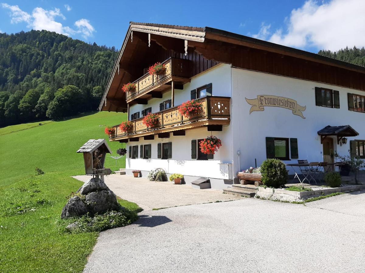 Ferienwohnung Fronwieshof Ramsau bei Berchtesgaden Exterior foto